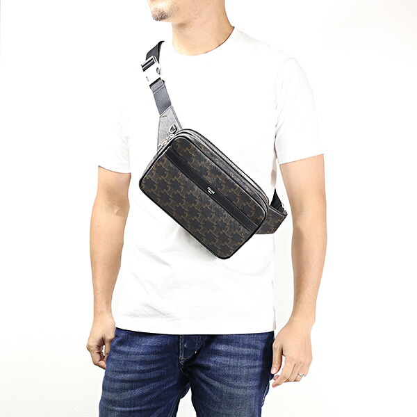 楽天市場】CELINE セリーヌ Triomphe Belt Bag ベルトバッグ