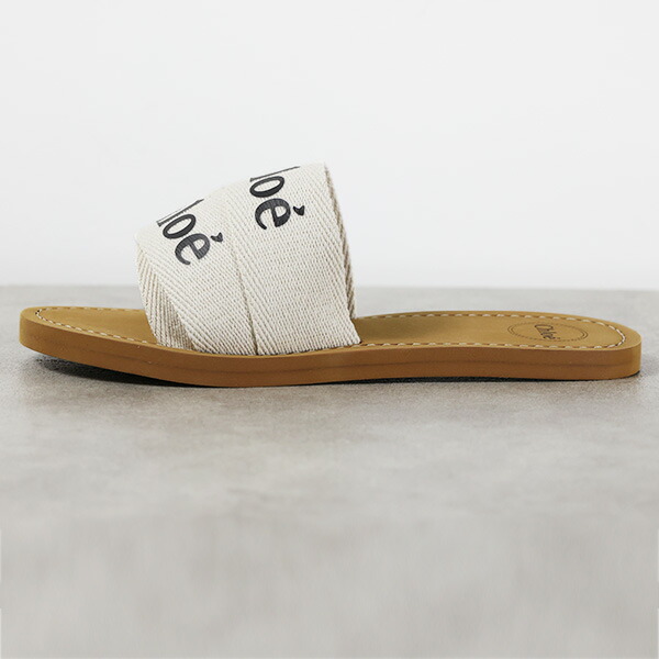 楽天市場】Chloe クロエ Woody Flat Sandal サンダル ミュール 靴