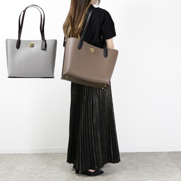楽天市場】COACH コーチ Willow Tote Bag トートバッグ 鞄 ウィロウ A4
