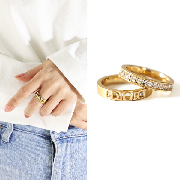 楽天市場】Dior ディオール リング Dio(r)evolution Ring Set ディオ
