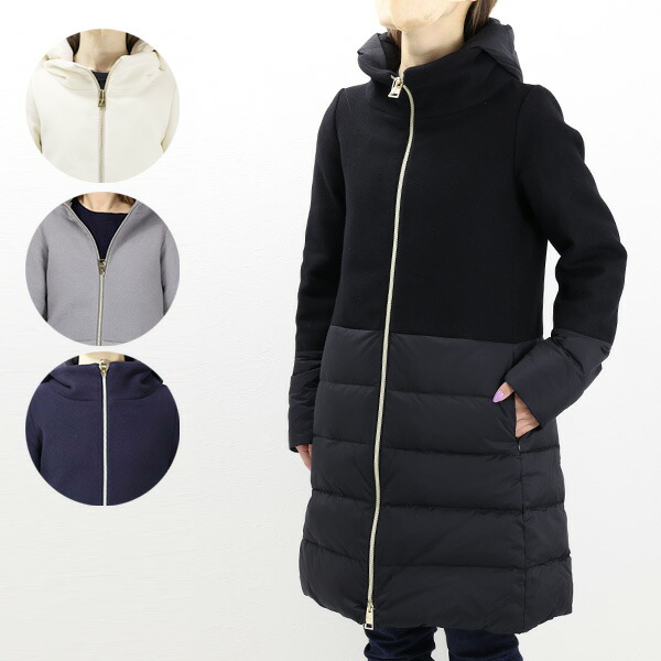 楽天市場】HERNO ヘルノ HOODED COAT ダウンコート ダウンジャケット