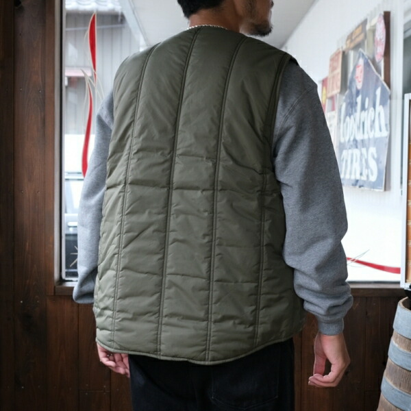 楽天市場】BLUCO ブルコ【145-35-008】【CREW NECK QUILTING VEST