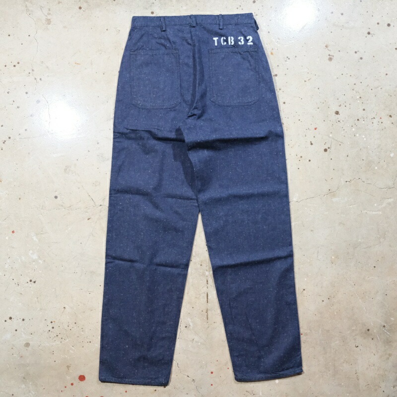 楽天市場】TCB jeans【SEAMENS TROUSERS】 USN デッキパンツ ティー
