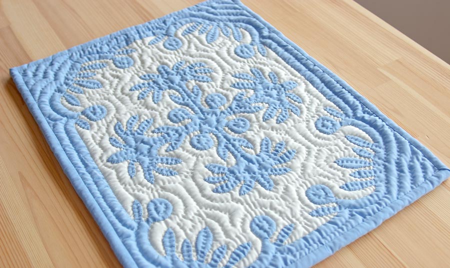 楽天市場】ハワイアンキルト ランチョンマット本格手縫い ハワイアン