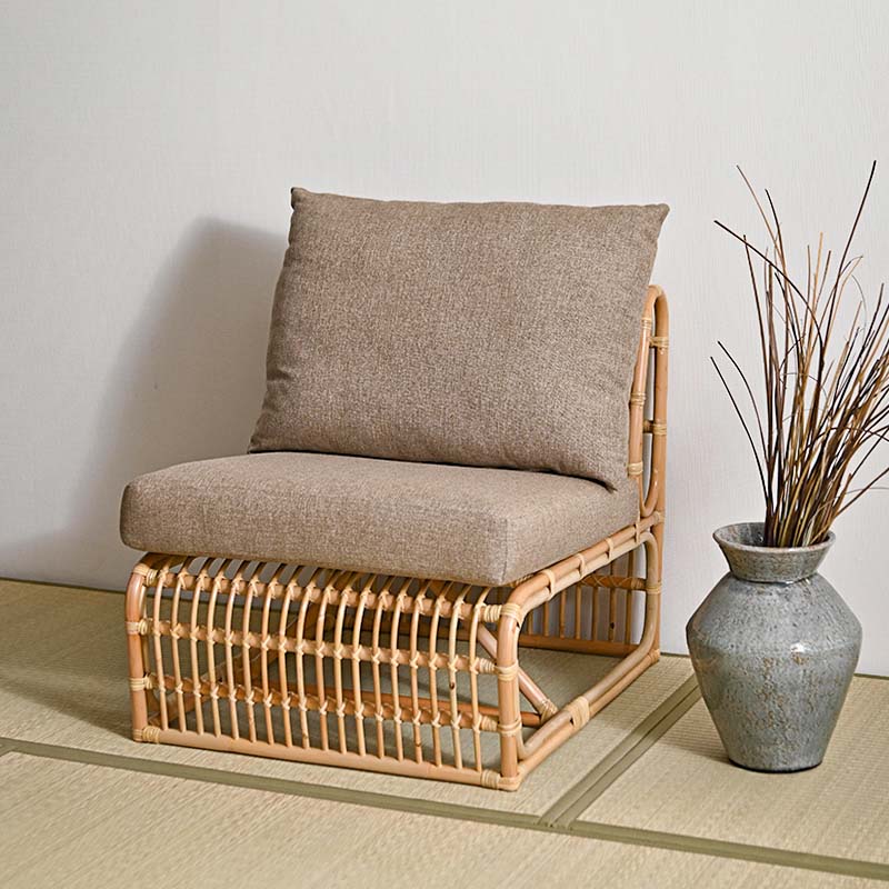 楽天市場】アジアン家具 ラタンソファ ラタンチェア 1人掛けソファ