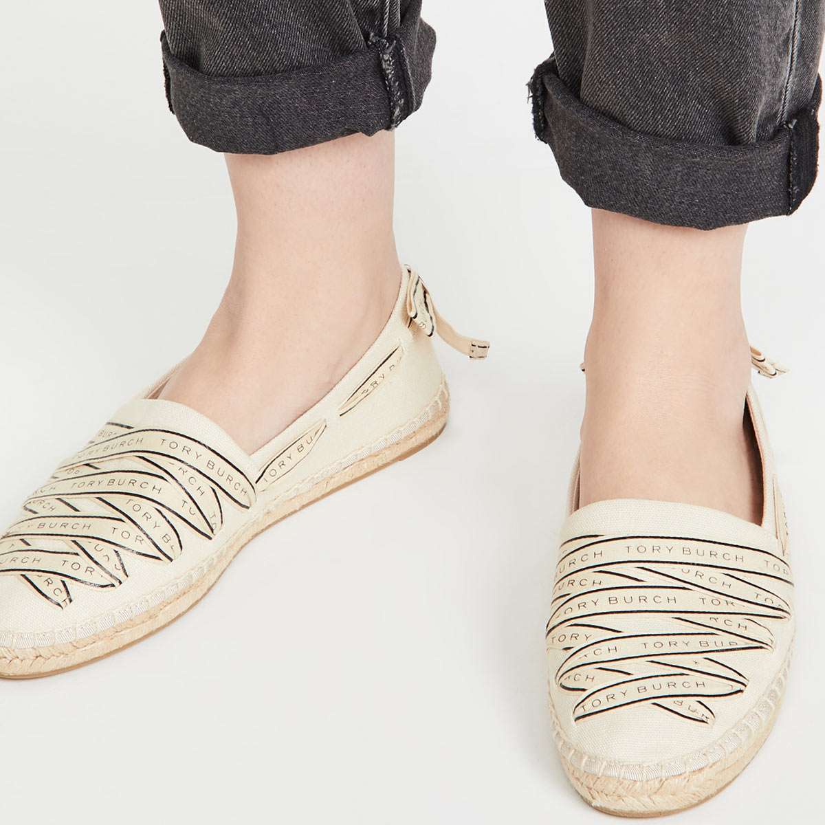 楽天市場】トリーバーチ スリッポン エスパドリーユ 靴 レディース