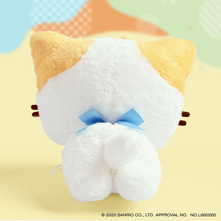 楽天市場】マシュマロみたいなふわふわにゃんこ ぬいぐるみ Sサイズ M