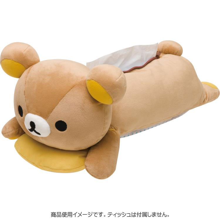 楽天市場】リラックマ ぬいぐるみティッシュカバー リラックマ