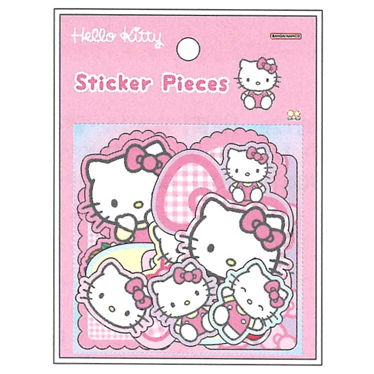 楽天市場】ハローキティ フレークシール ピンク 646596