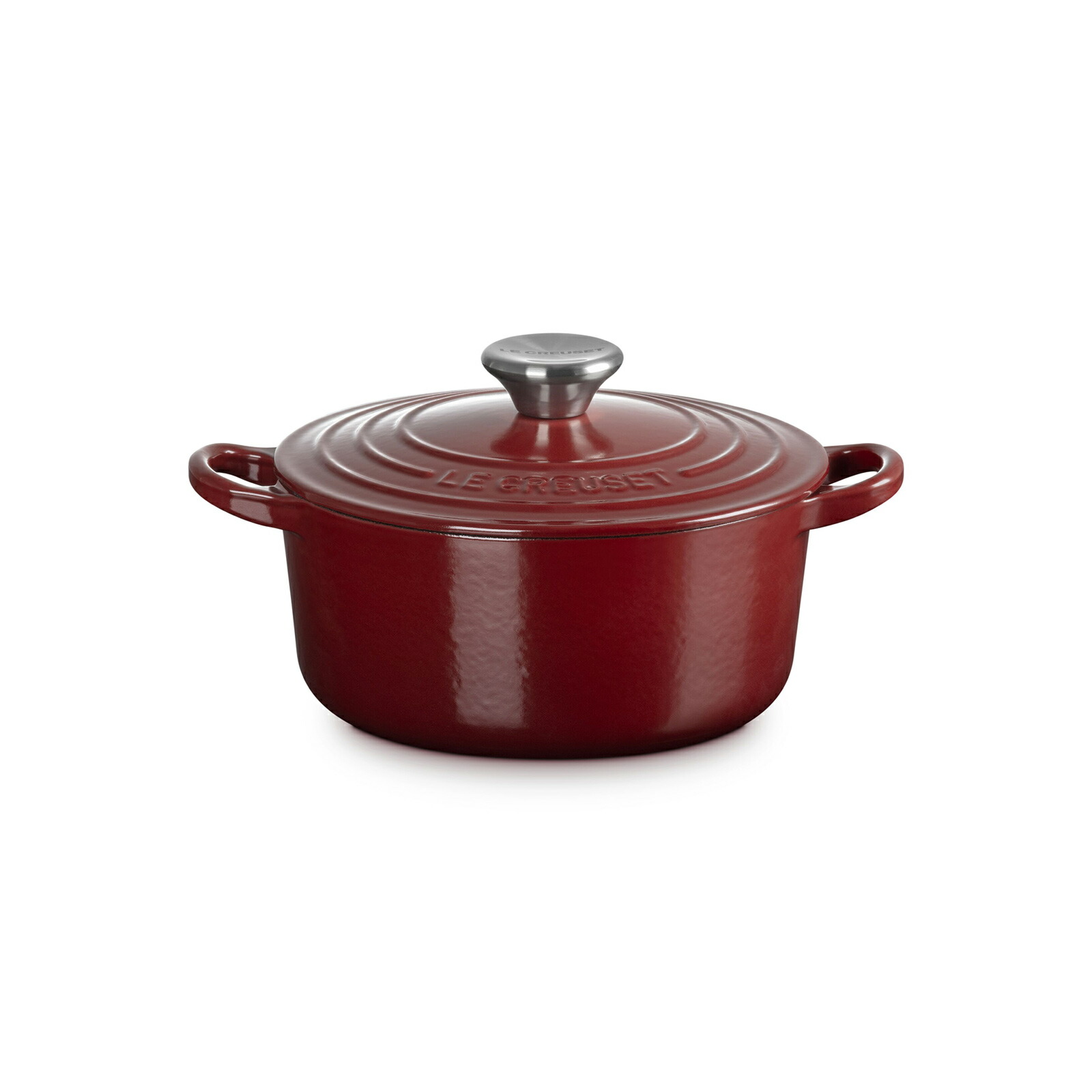 楽天市場】ル・クルーゼ 公式 ｜ ココット・ロンド 18cm ガーネット