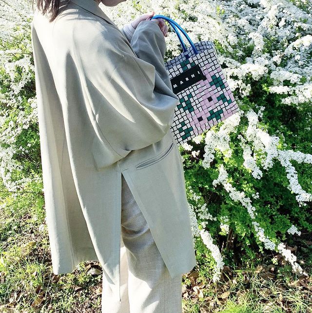 楽天市場】【MARNI FLOWER CAFE】マルニフラワーカフェ ミニバスケット