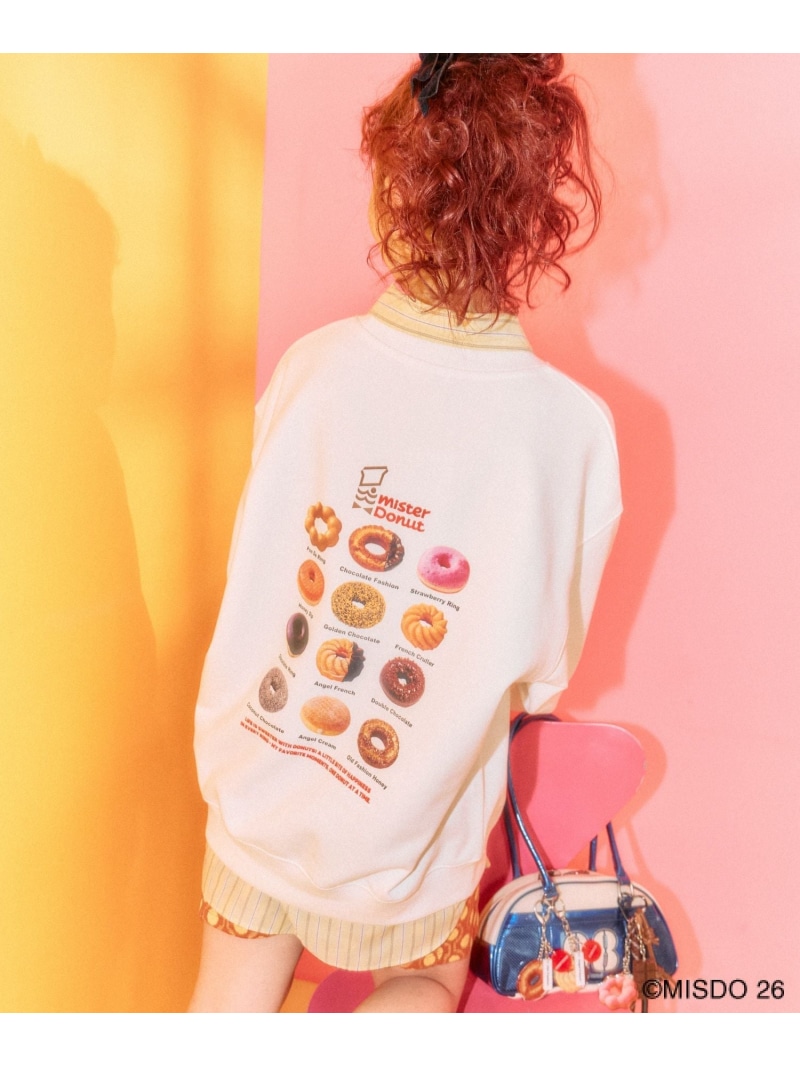 楽天市場】【Mister Donut】フォトクルースウェット LEPSIM レプシィム