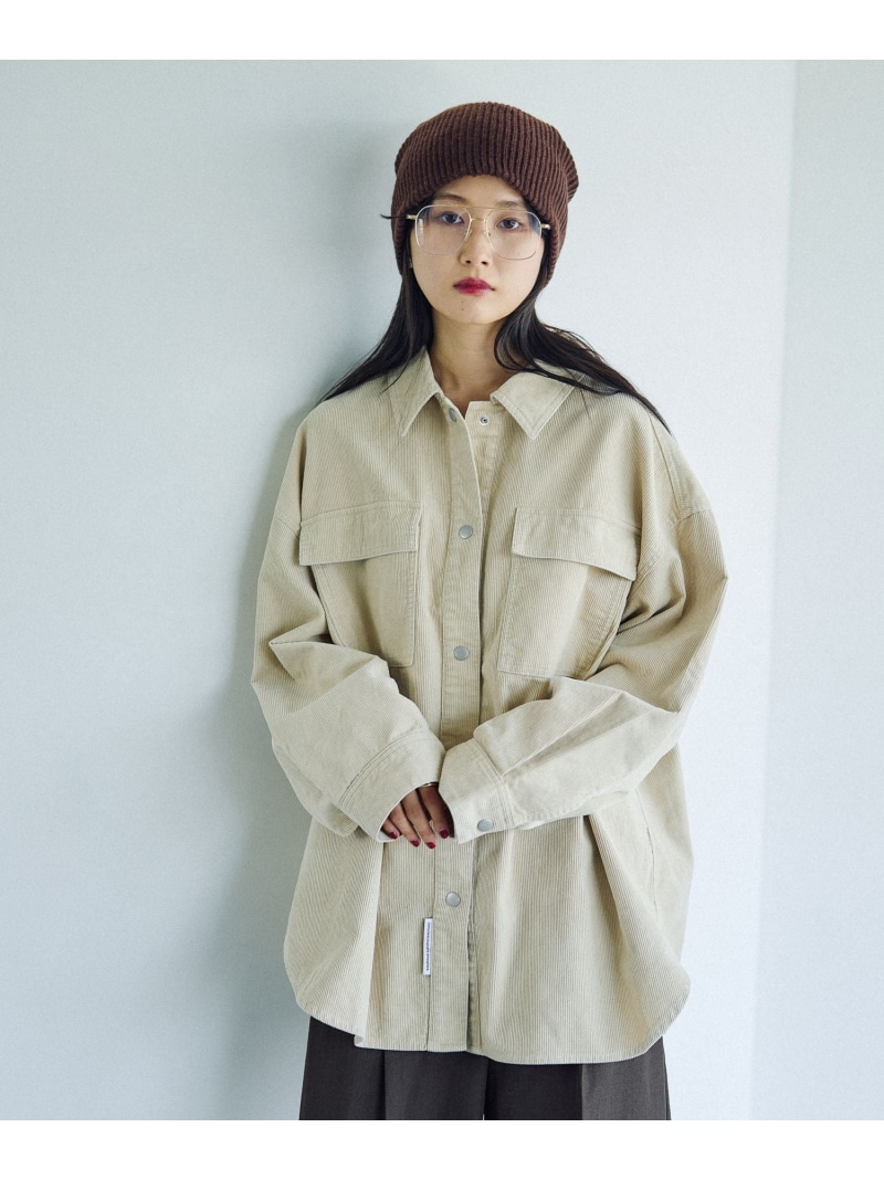 楽天市場】【SALE／50%OFF】コーデュロイBIGシャツ LEPSIM レプシィム