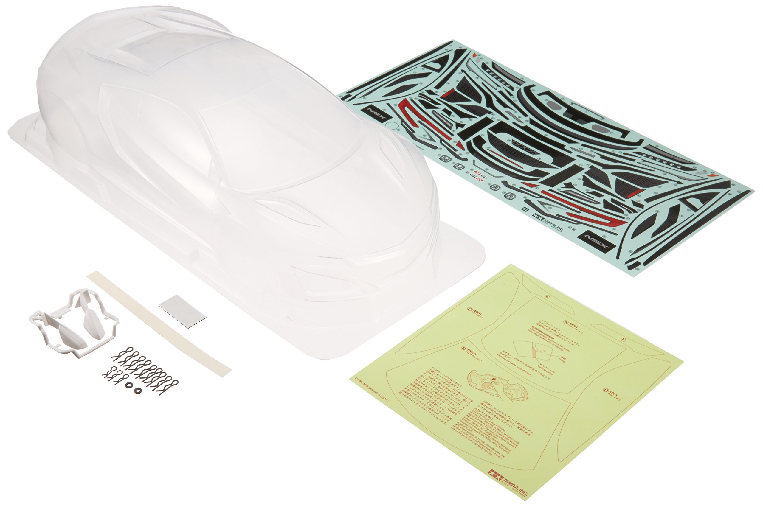 タミヤ SP.1586 1/10RC NSX スペアボディセット 51586 (ラジコン) 価格