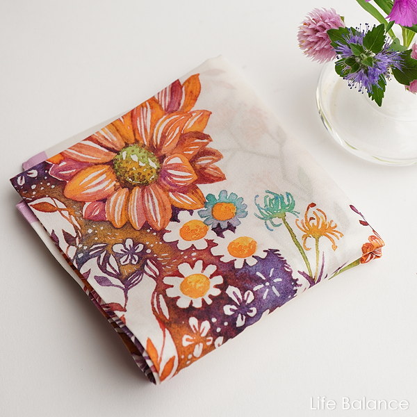 楽天市場】【TAKEDA HIROKI】タケダヒロキ花ネコ バンダナ ハンカチ