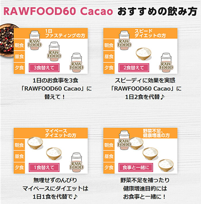 楽天市場】【BE-MAX正規販売店】 BE-MAX RAWFOOD60 cacao（ビー