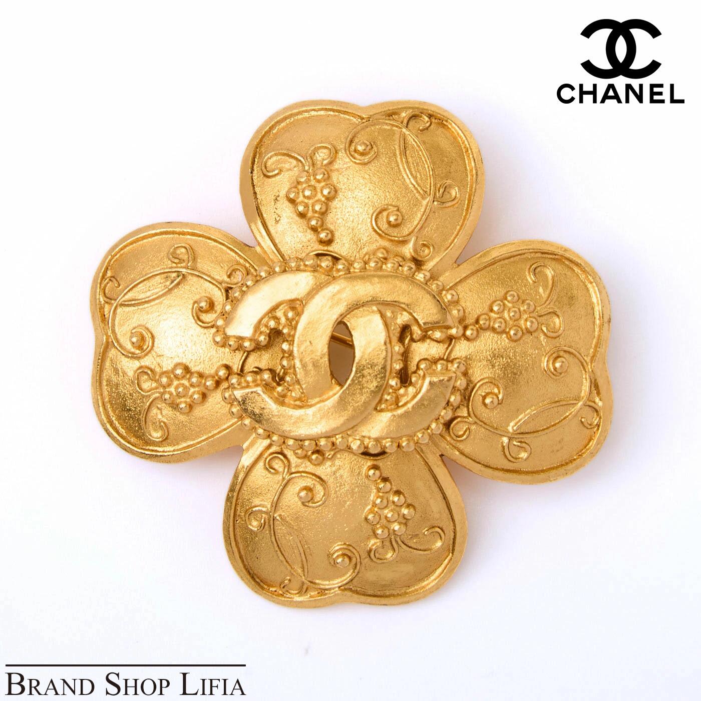 楽天市場】シャネル ブローチ クローバーの通販