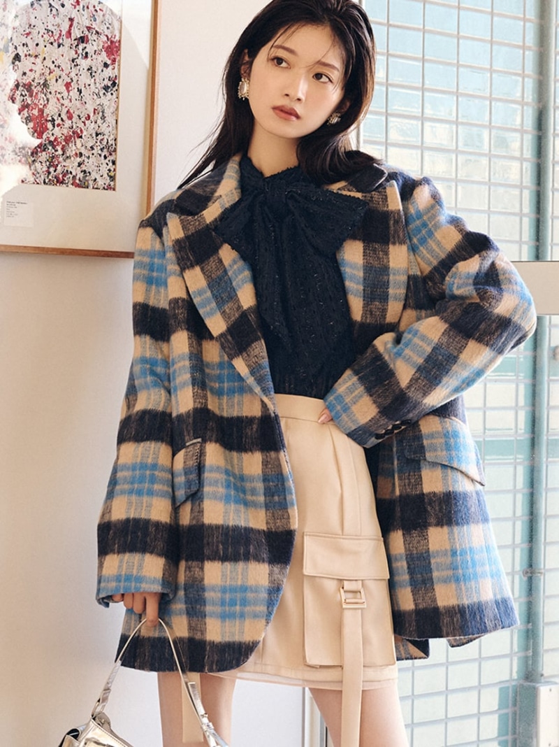 楽天市場】【SALE／50%OFF】シャギーオーバージャケット LILY BROWN