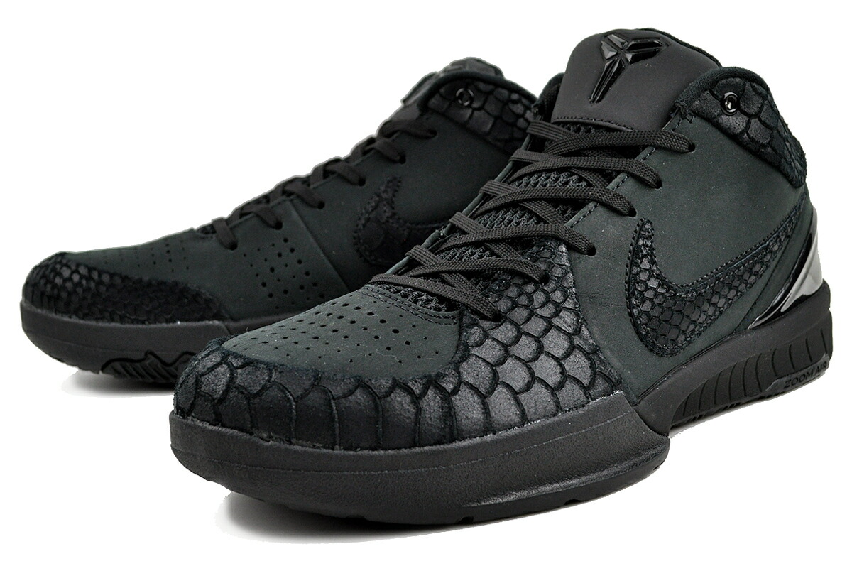 楽天市場】NIKE KOBE IV PROTRO BLACK MAMBA black/blk-university