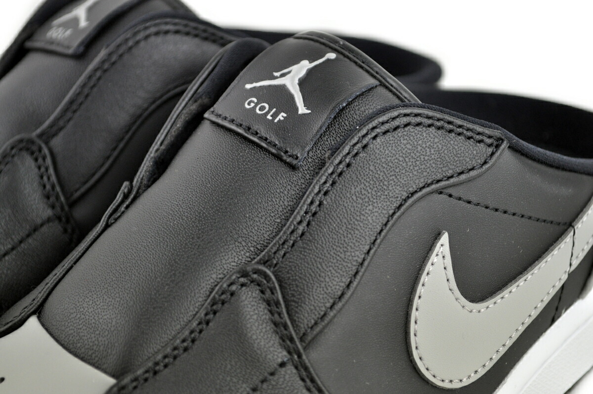 楽天市場】NIKE AIR JORDAN MULE GOLF SHADOW black/medium grey-white