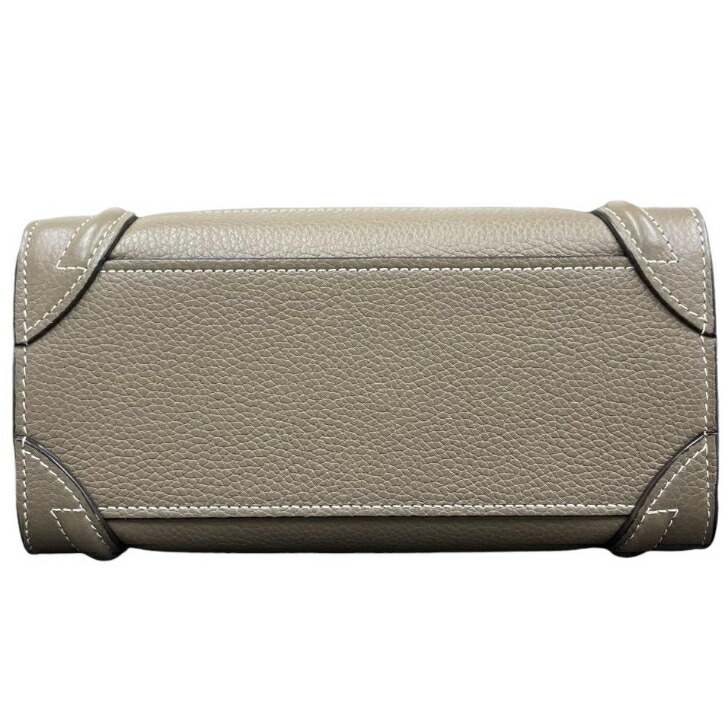 楽天市場】【中古】セリーヌ ラゲージ ナノ 2way ハンドバッグ レザー