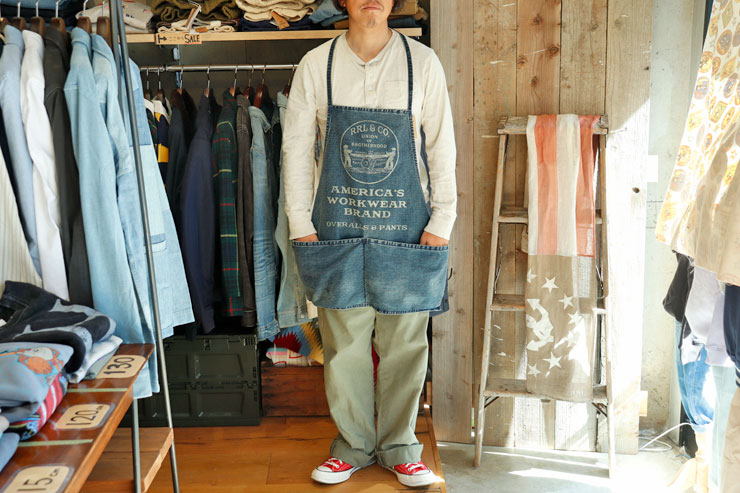 楽天市場】RRL(ダブルアールエル ラルフローレン)デニム エプロン