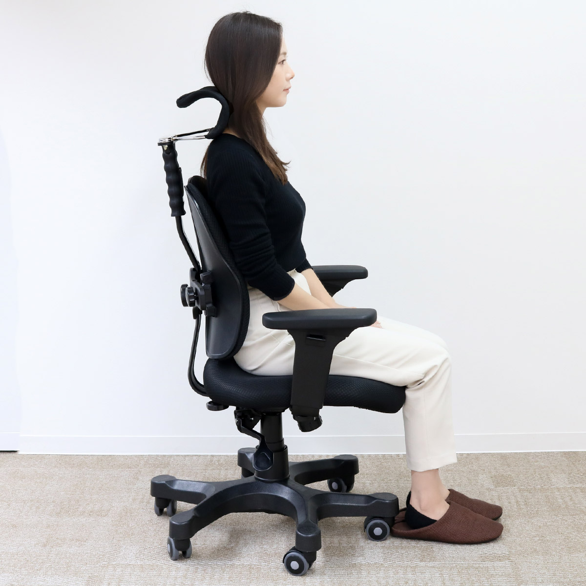 楽天市場】Duorest デュオレスト オフィスチェア 座面高40.8〜49.1cm