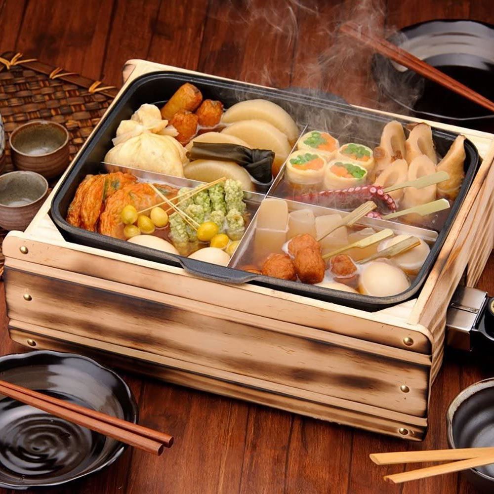 楽天市場】おでん鍋 電気 仕切り鍋 卓上鍋 季節鍋 本格的 業務用 家庭