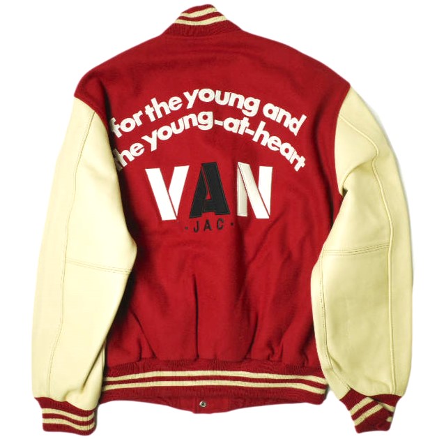 楽天市場】VAN JACKET INC. ヴァンヂャケット 日本製 袖レザー