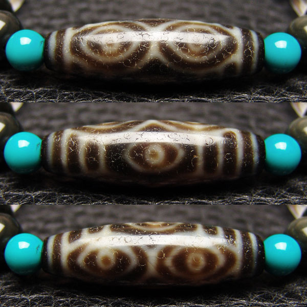 楽天市場】至純 高級風化龍眼天珠（約39mm） 虎牙天珠（約38.5mm