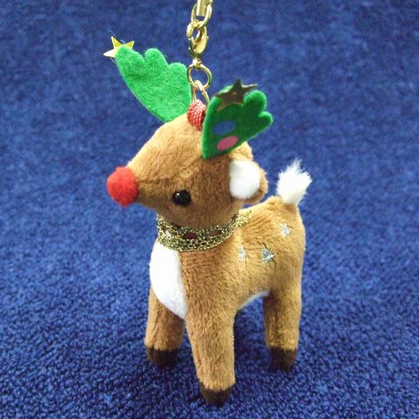 楽天市場】トゥインクルレインディア 携帯ストラップ ツリー(赤鼻の