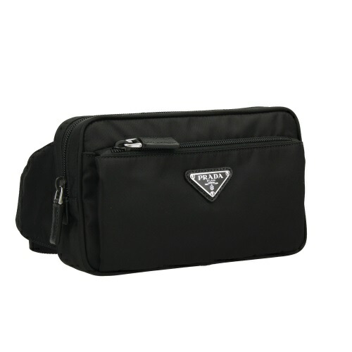 楽天市場】プラダ PRADA ボディバッグ メンズ ブラック 2VL977 V WOO