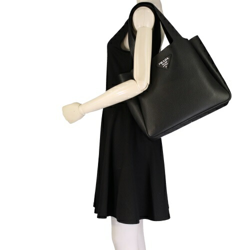 楽天市場】PRADA プラダ トートバッグ レディース ブラック 1BG338 V