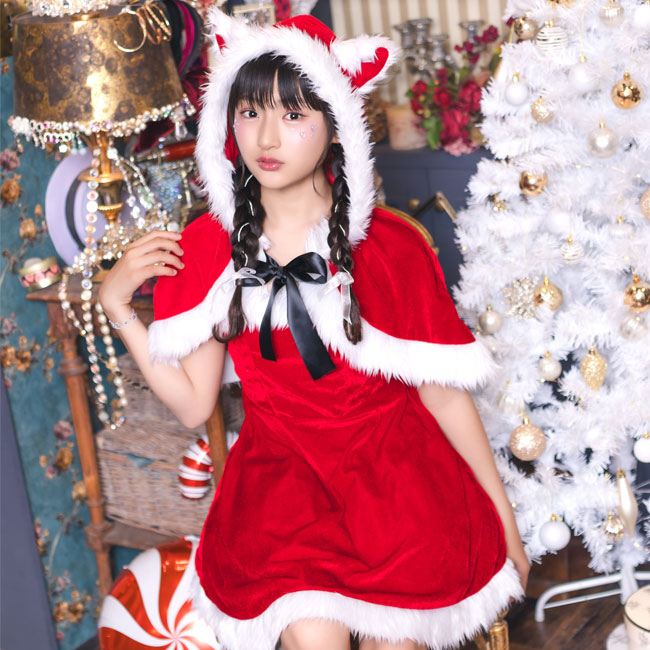 楽天市場】クリスマス コスチューム ジュニア メリープラムフェアリー