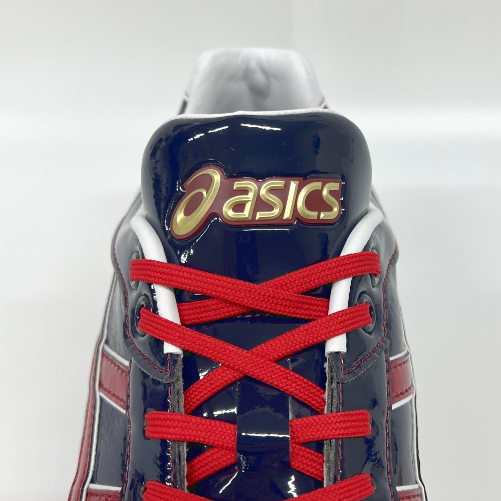 楽天市場】【サイズ交換送料無料】ネイビー×ワインレッド アシックス