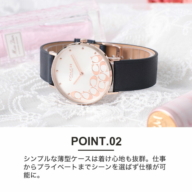 楽天市場】【恋人 への プレゼント に】コーチ 腕時計 レディース