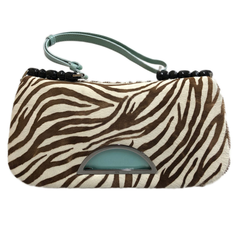 楽天市場】美品 クリスチャンディオール Christian Dior ゼブラ柄