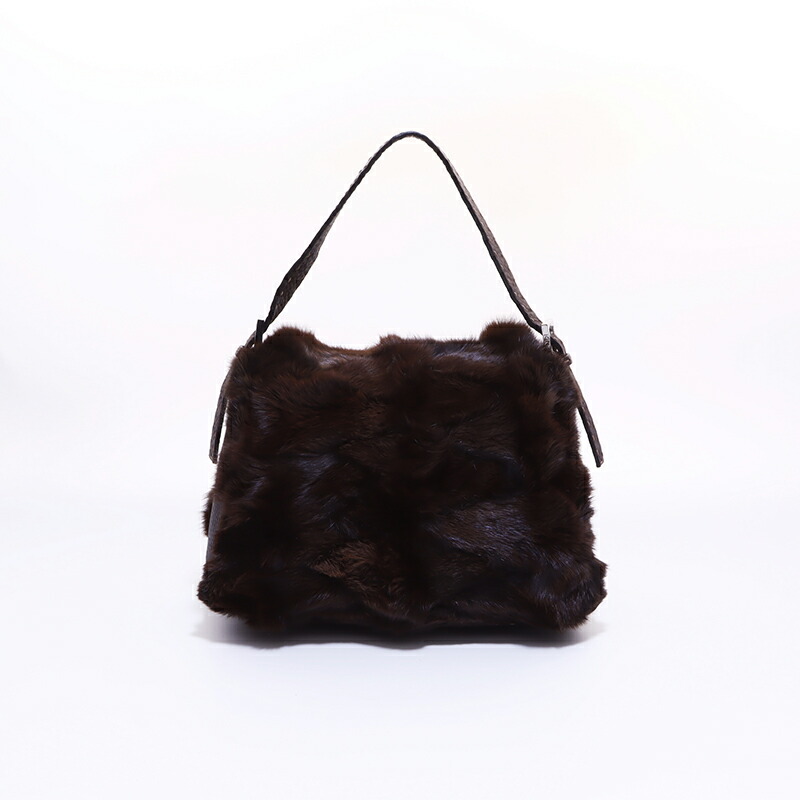 楽天市場】フェンディ FENDI マンマバケット セレリア ミンク