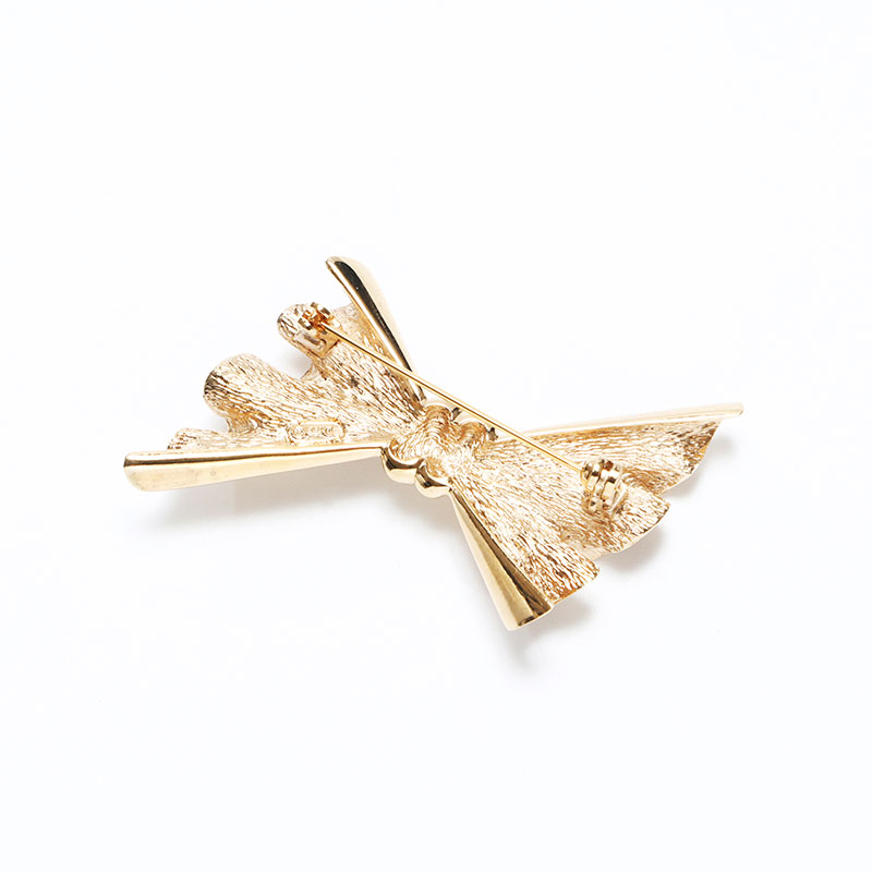 楽天市場】クリスチャンディオール Christian Dior リボン ブローチ