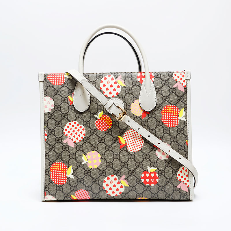 楽天市場】【全品20%OFF 8/25 0:00まで】グッチ GUCCI リンゴ柄 2way