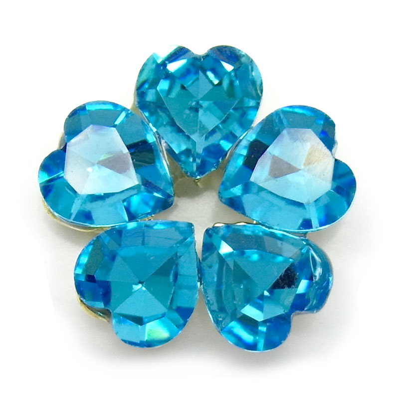 楽天市場】ネイル ジュエリービジューパーツ 25 ハートフラワー 1個