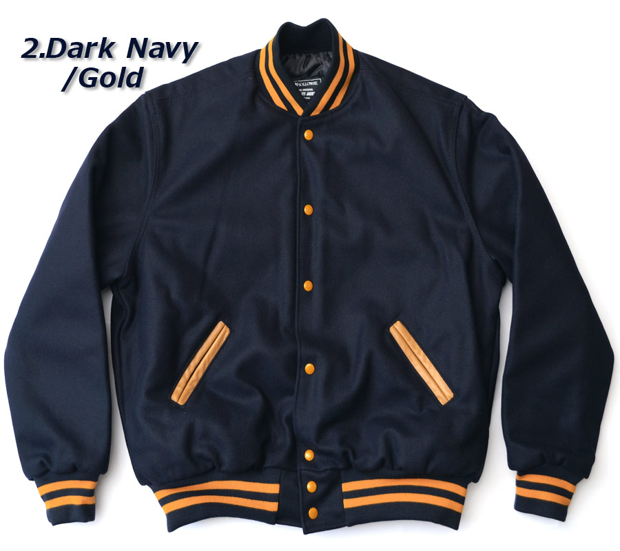 楽天市場】HOLLOWAY ウール メルトン スタジャン ［LETTERMAN