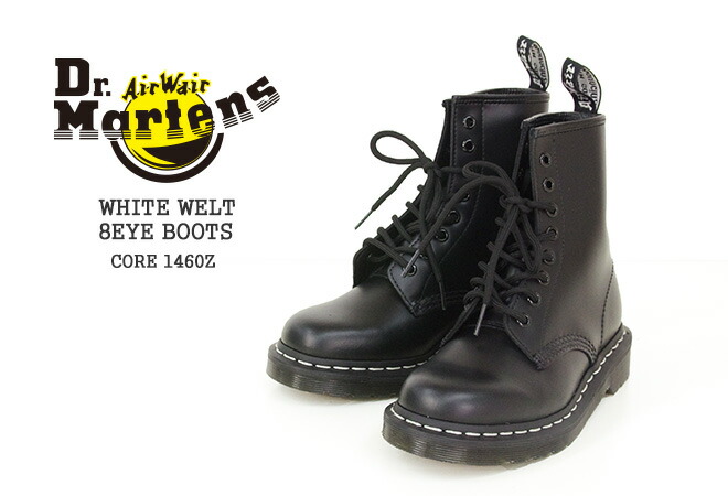 楽天市場】ドクターマーチン/Dr.Martens 1460ホワイトステッチ