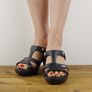 楽天市場】クロックス/CROCS サイプラス5ヒールW ヒールサンダル