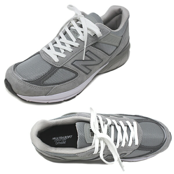 楽天市場】ニューバランス new balance 990 V5 スニーカー グレー
