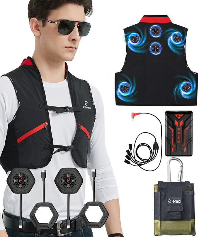 楽天市場】[elemai] ペルチェベスト 冷却ブレート付き【2025夏新登場