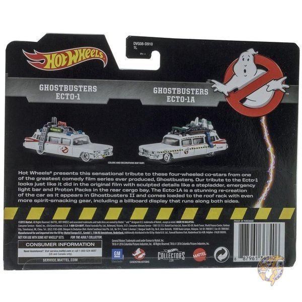 楽天市場】ゴーストバスターズ Ecto-1とEcto-1A ダイキャストミニカー