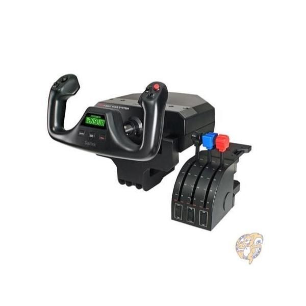 楽天市場】Logitech Gaming Saitek PROフライトヨークシステム 並行