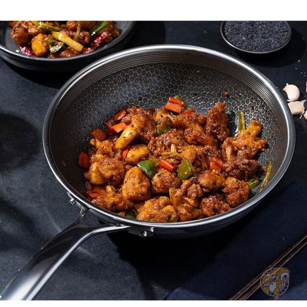 楽天市場】中華鍋 ハイブリッド ノンスティック 30cm クール ハンドル