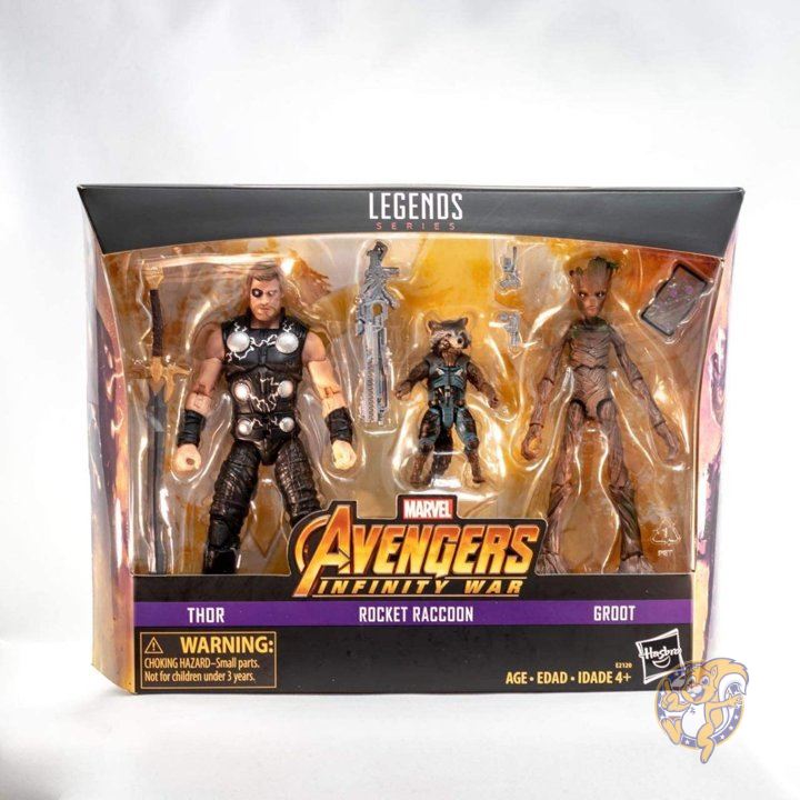楽天市場】マーベル レジェンド ソー、ロケット、グルート